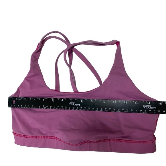 Lululemon Energy Bra Sz 10 Medium Support Velvet Dust - Picture 9 of 11